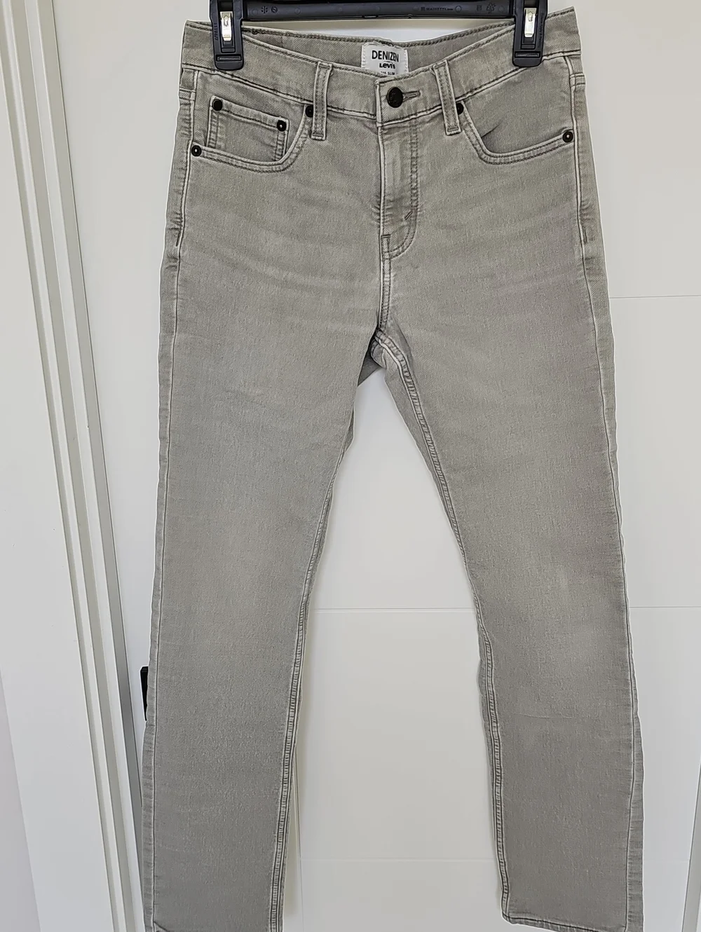 Levi's Denizen 216 Slim Gray Men's Denim Jeans Sz 29/32